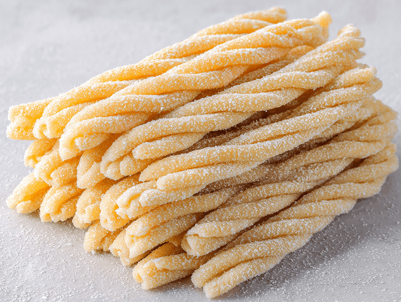 Casarecce — fresh pasta for professional kitchens