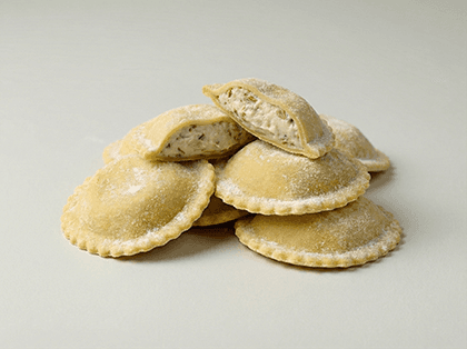 Artichoke and Goat Cheese Ravioli — filled pasta for professional kitchens