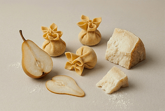 Cacio & Pere Fiocchetti — filled pasta for professional kitchens