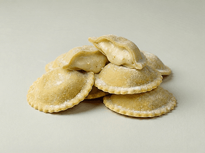 Cheese Fondue Ravioli — filled pasta for professional kitchens