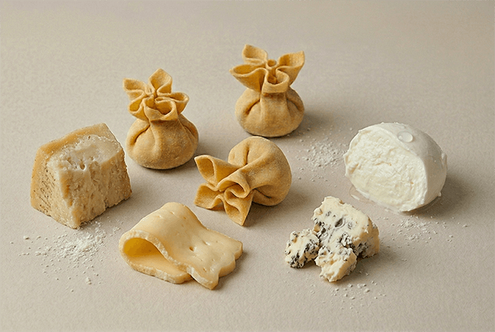 Four Cheese Fiocchetti — filled pasta for professional kitchens