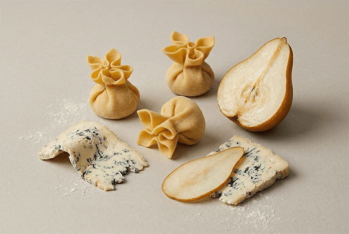 Gorgonzola & Pere Fiocchetti — filled pasta for professional kitchens
