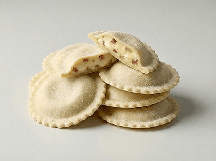 Speck and Fontina Cheese Ravioli — filled pasta for professional kitchens